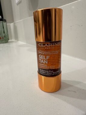 Clarins Self Tan Radiance-Plus Booster drops nwot